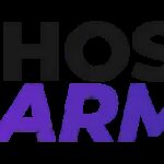 hostarmada brand logo black