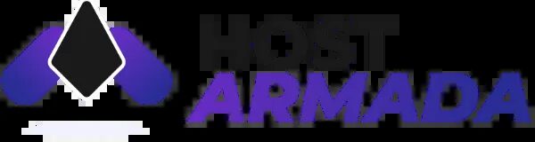 hostarmada brand logo black